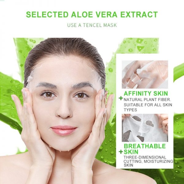 DR RASHEL ALOE VERA ESSENCE MASK 5PC - Image 2