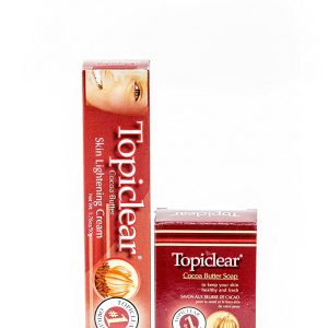TOPICLEAR COCOA BUTTER CREAM AND SOAP - 2PC SET