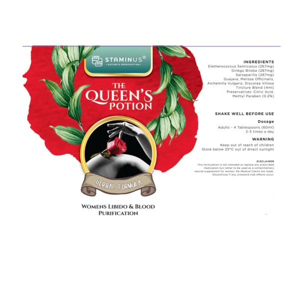 STAMINUS - THE QUEEN'S POTION 1000ML - Image 3