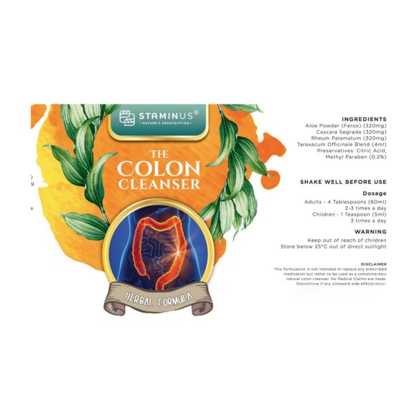 STAMINUS - THE COLON CLEANSER 1000ML - Image 3