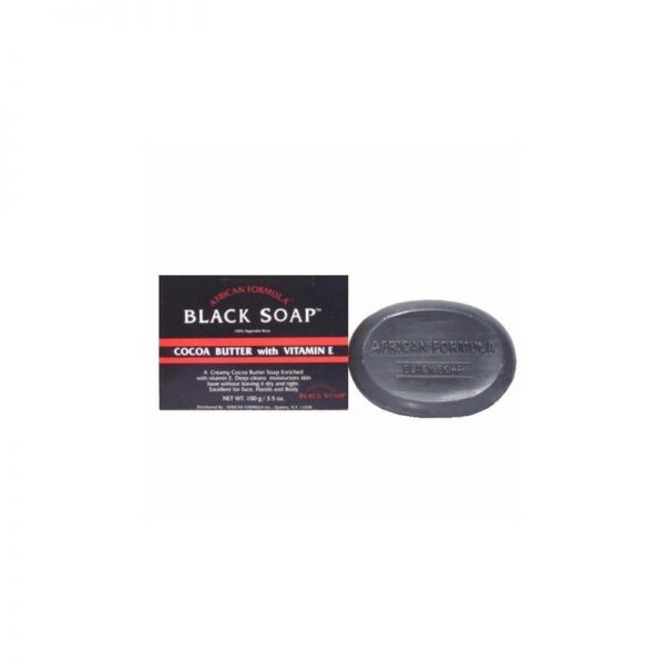 AFRICAN FORMULA BLACK SOAP COCOA BUTTER 100G - Image 2